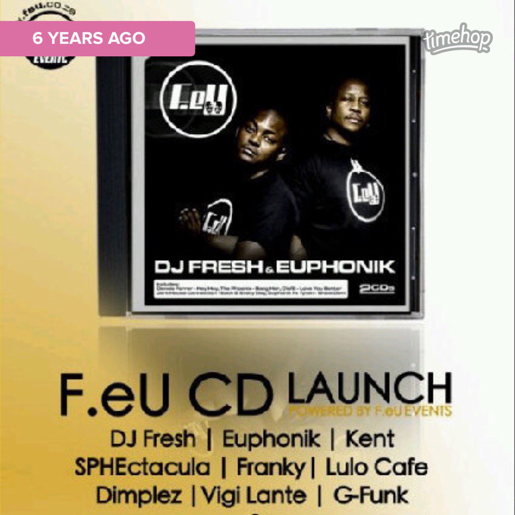 DJFreshSA's tweet photo. Geez!!! Time flies https://t.co/PXMbKhBZBA