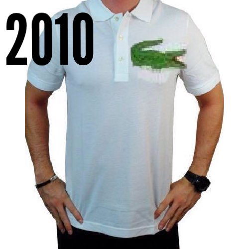 MatthewRodGan's tweet photo. Evolución del logo de Lacoste desde 1990 hasta ahora: https://t.co/R4qylB9QRZ