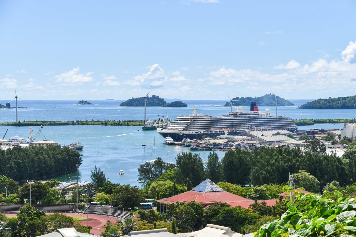 SEYCHELLES (@cocodemer) on Twitter photo Longest Cruise Ship to ever dock at Victoria Harbour #Seychelles #QueenVictoria #Cunard <a href="/eTurboNews/">eTurboNews | Trends | Travel News</a> <a href="/SeyNewsAgency/">SeychellesNewsAgency</a> Longest Cruise Ship to ever dock at Victoria Harbour #Seychelles #QueenVictoria #Cunard <a href="/eTurboNews/">eTurboNews | Trends | Travel News</a> <a href="/SeyNewsAgency/">SeychellesNewsAgency</a>
