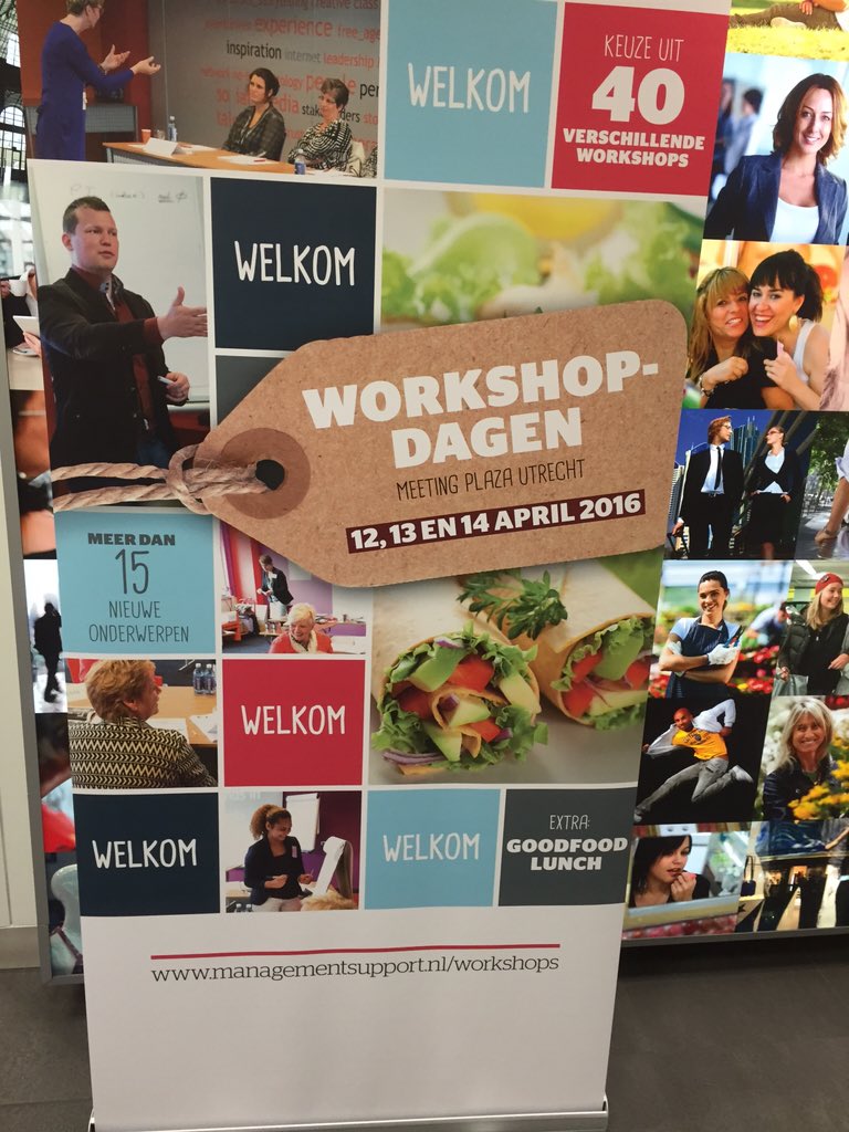 joyceberkel's tweet photo. Start workshops @ManagemSupport #kennisdelen #inspiratie #samenwerken https://t.co/LJfMXZ2xIA