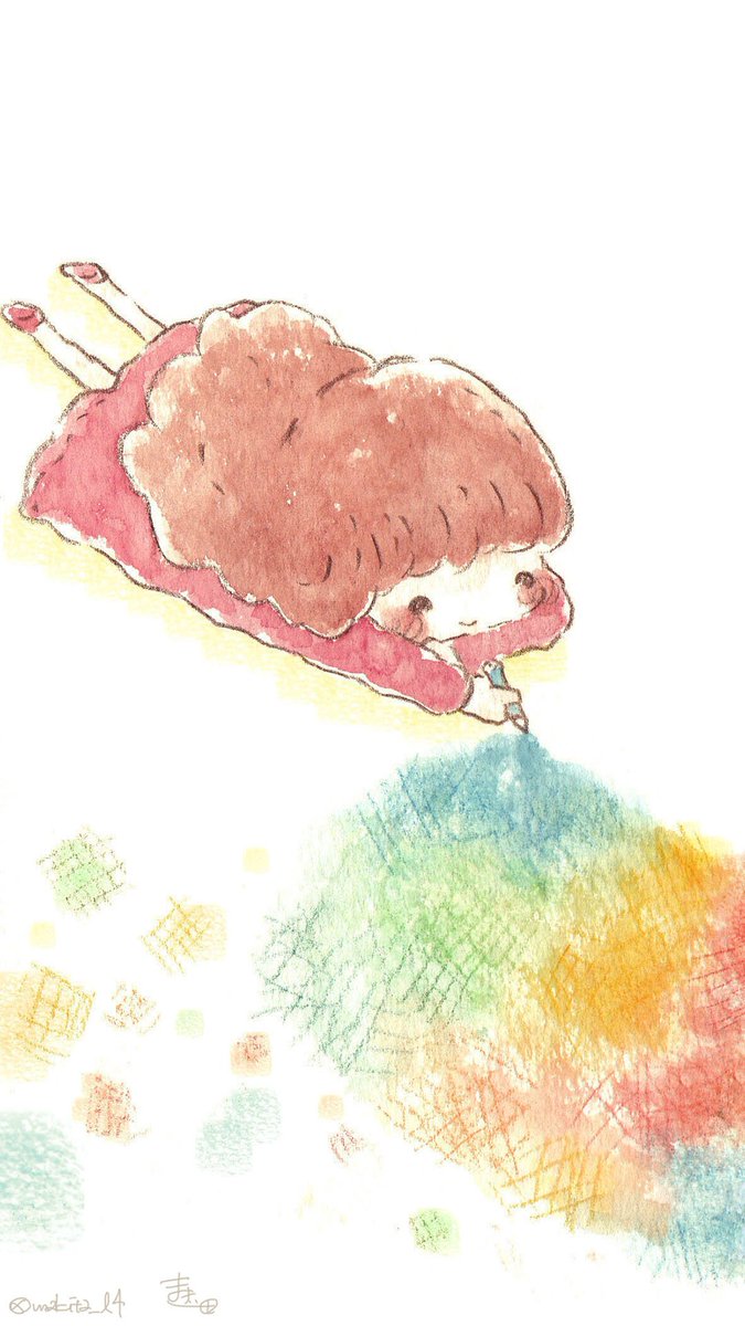 まき田 新作スタンプ きみとえがく T Co Pdxr3lrjsq Twitter
