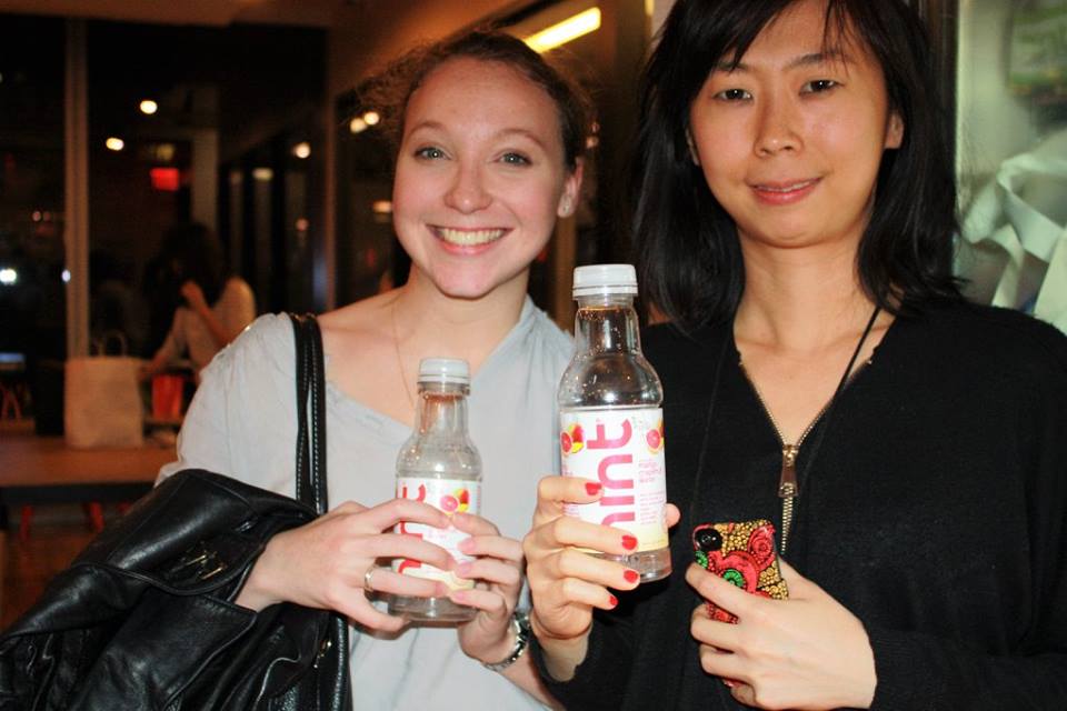 TechFashionWeek's tweet image. THANKS! @hintwater @hintwaterCEO for quenching our thirst during #TFW2016 #TECHFashionWeek 2016 with @SFFAMA