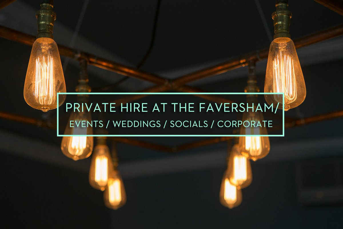 The_Faversham's tweet photo. Whether you're looking for a corporate or social event, we've got the perfect space for you! events@thefaversham.com https://t.co/RjM11JbZZL