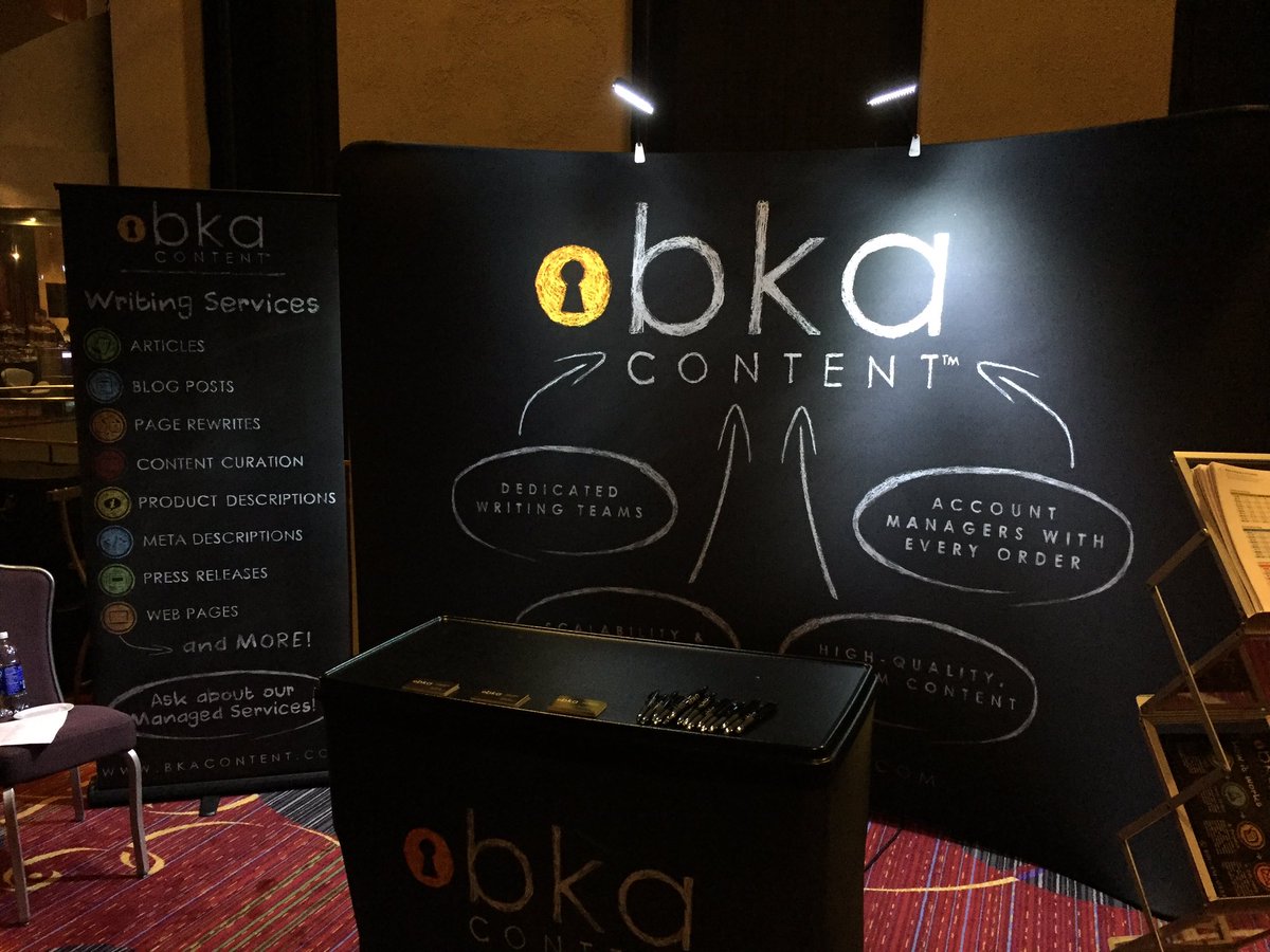 bkacontent's tweet image. If you're at #CZLNY come stop by booth #8 to talk #ContentMarketing