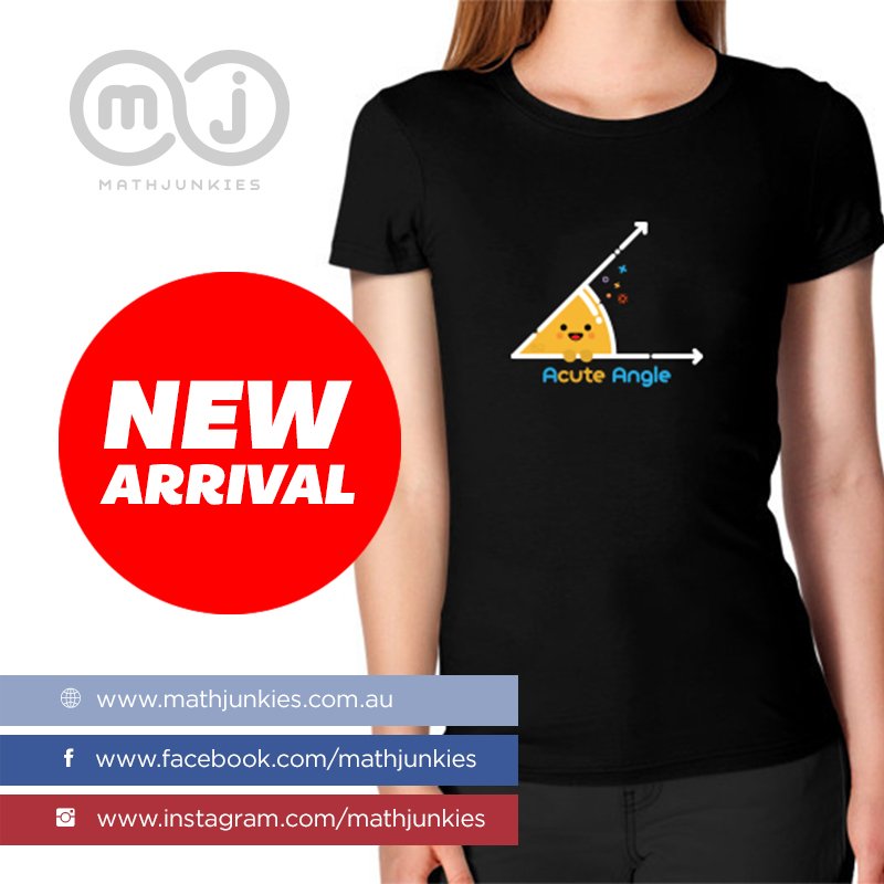 MathJunky's tweet photo. A cute angle! https://t.co/NwDQeOR6EQ #cooltshirt #mathjunkies #iwantone #toocute #mjshirts #checkitout https://t.co/NZCtjNsd4O