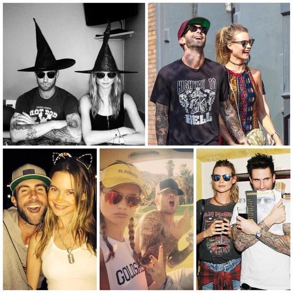 mxroonfivee's tweet image. Adam and Behati are real goals!! ❤💑
