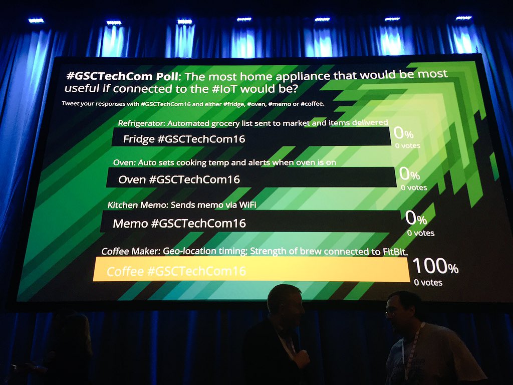patsaundry's tweet photo. #Gsctechcom2016 Client Panel commences shortly. @oxygensap in the house. #ringadingding https://t.co/XJXD16gqqM