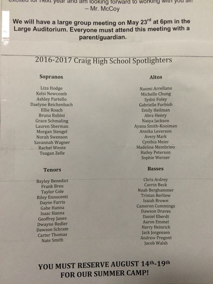 CraigSpots's tweet photo. THE LIST IS UP! CONGRATS TO ARE 2016-2017 SPOTLIGHTERS!! https://t.co/5i75Ji0Why