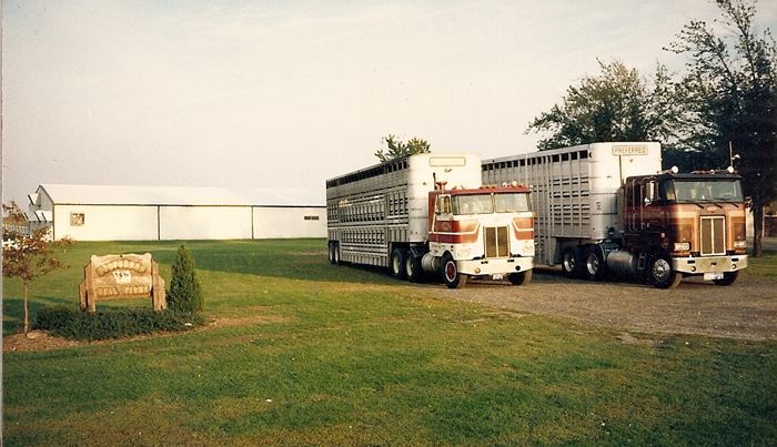 PVTDispatch's tweet image. Did you know PVT's first semi was purchased in 1987?  It was a 1982 Peterbilt cabover @PeterbiltMotors 
#Peterbilt