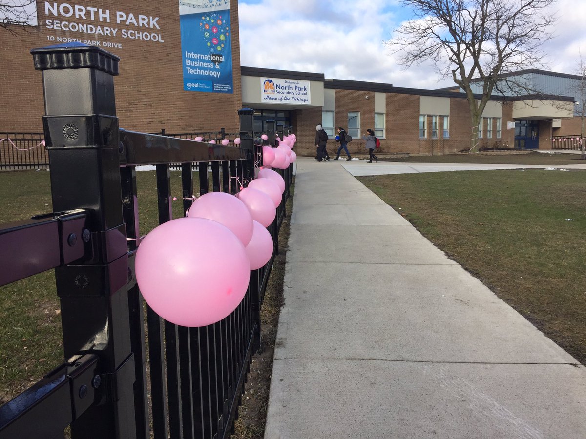 MsMirzaPDSB's tweet photo. #DayofPink #PinkestschoolinPeel @PeelSchools @dayofpink @northparkssca https://t.co/WCwoksLoGB