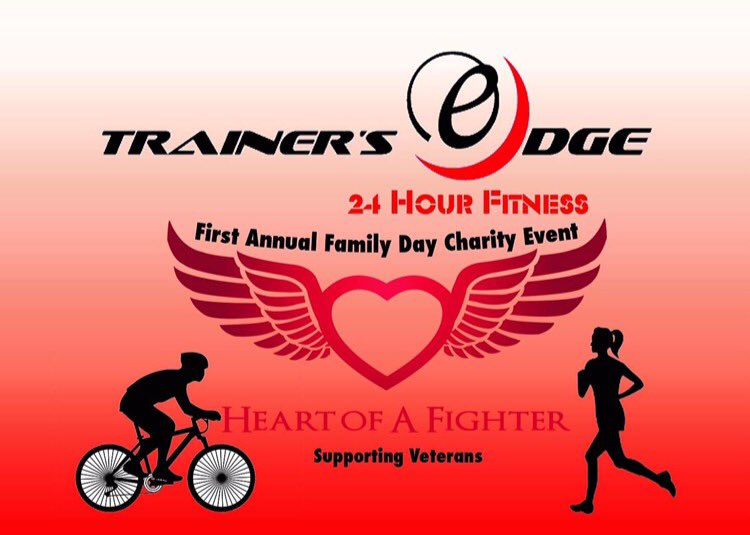 trainersedge09's tweet photo. We're hosting a charity event for veterans. #GeminiSprings #5kRun #8kBike #Florida #Charity #June2016 #Fundraising https://t.co/nmw5rQRLKK