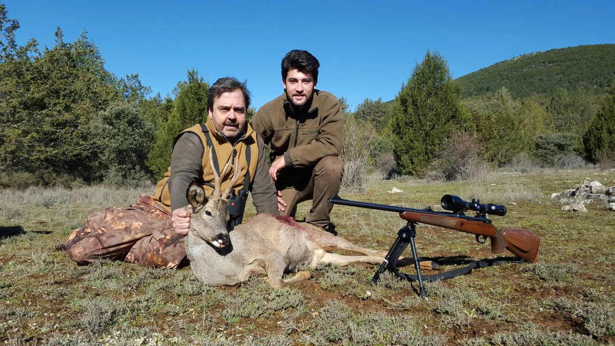Primer corzo de la temporada. Gracias Jesús¡¡¡