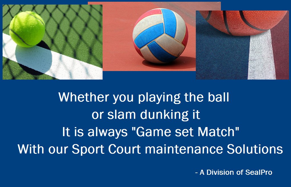 SealProSA's tweet photo. #SportCourt #Maintenance a Division of #SealPro https://t.co/Yx2cchRuLX