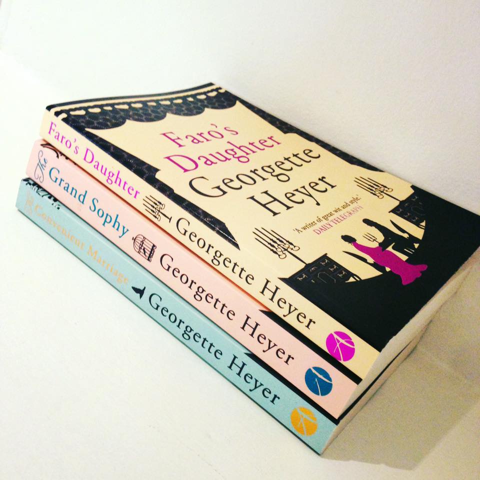 🎉 GEORGETTE HEYER GIVEAWAY! 🎉 Like the @janetogeorgette fb page for your chance to win! 💕 goo.gl/tt062v