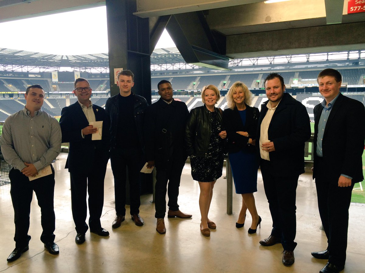 Restaurant support centre have arrived, ready to watch the action at #koe16 MK arena!