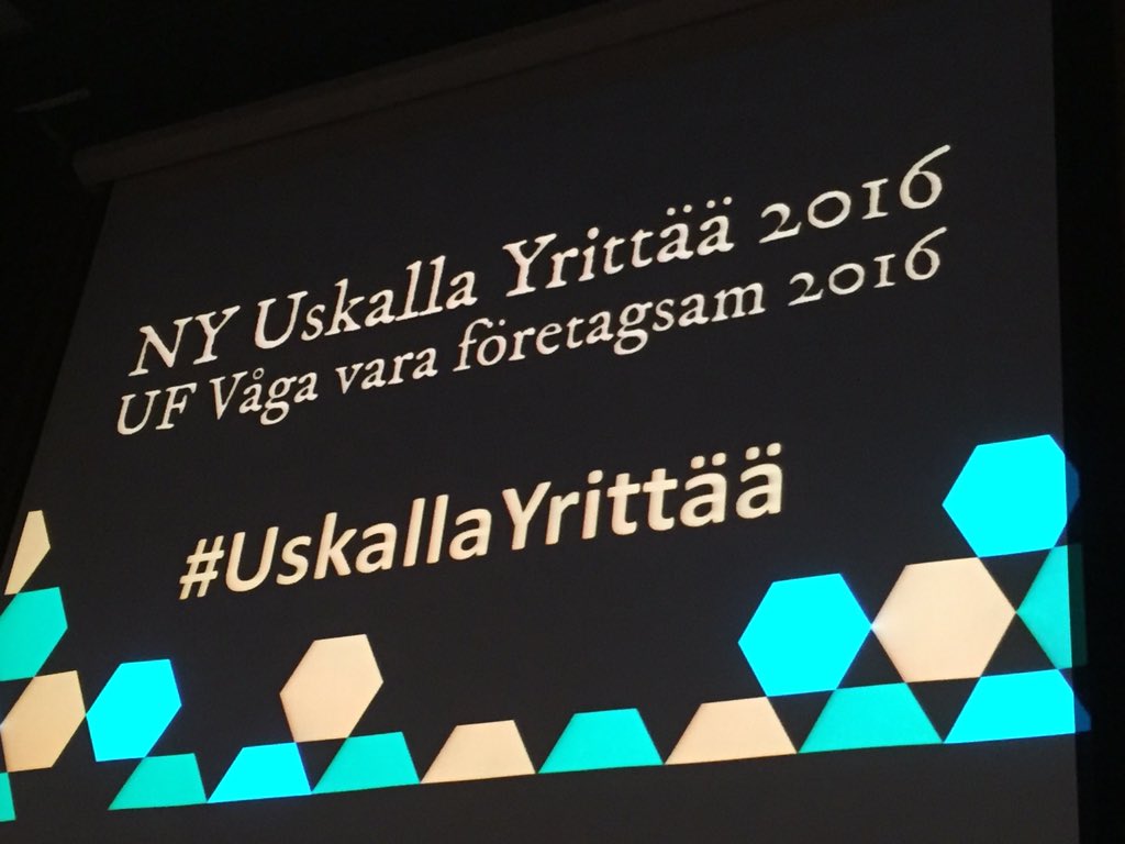 #NYVuosiYrittäjänä finaali starttasi käyntiin: Luvassa innostava päivä nuorten yrittäjien kanssa! @NuoriYrittajyys