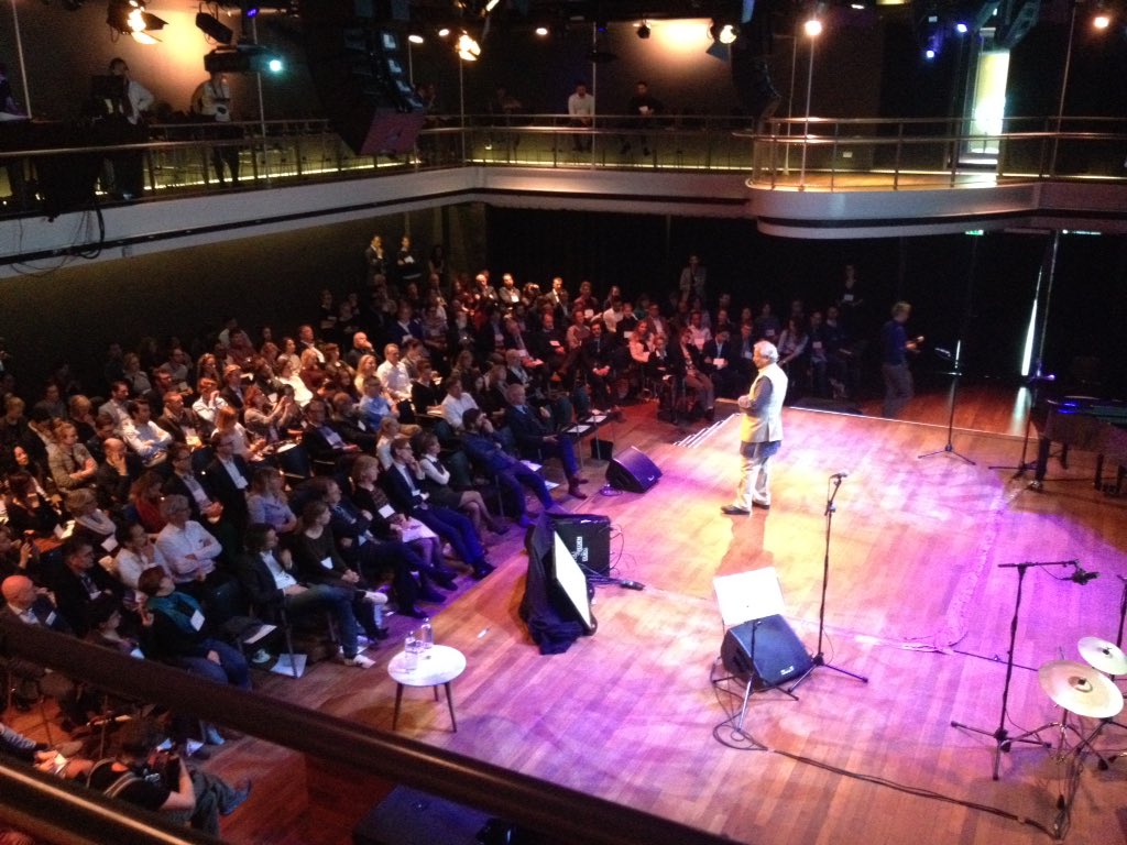 Today we are welcoming nobel Peace prize winner: Prof. Muhammad <a href="/Yunus_Centre/">Muhammad Yunus</a> <a href="/TiVre_Utrecht/">TivoliVredenburg</a> <a href="/UniUtrecht/">Utrecht University</a> #esbf2016