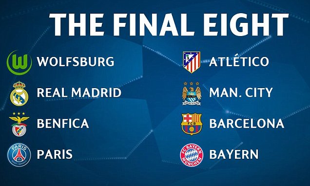 ClerksBar's tweet photo. @realmadrid have lots to do to claw back from @VfL_Wolfsburg 
&amp; @PSG_inside v @MCFC is wound up to be a total belter https://t.co/anxcvwsFb0