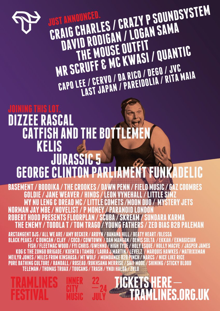 Just announced. THIS LOT! RT for a chance to WIN 2x #Tramlines2016 tickets tramlines.org.uk
