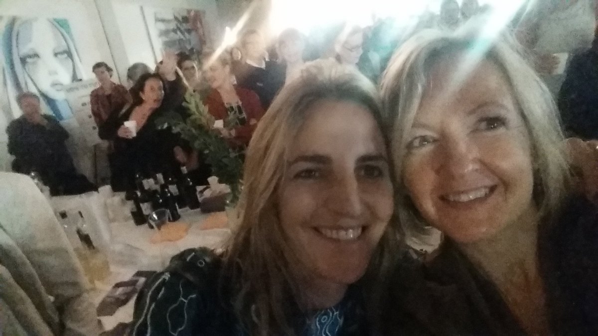 JanOwenAM's tweet photo. Gr8t 2 be @oneroofco launch in #Melbourne tonite w @miller_amanda &amp; so many women!  Congrats Sheree! #ysp2015 #fya https://t.co/1rawGhNGe2