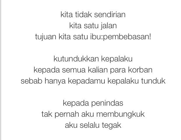 dapurkelilingEF's tweet photo. Untuk para Kartini #Rembang yg siang ini #DipasungSemen di depan istana negara. Tujuan kita satu, Ibu. https://t.co/8IL0NUHMJg