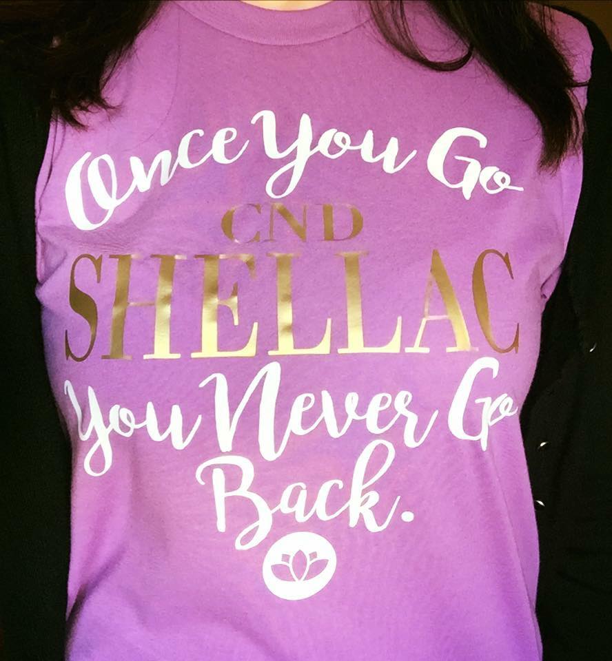 #tshirtgoals as worn by @Beautique2013! #cndshellac