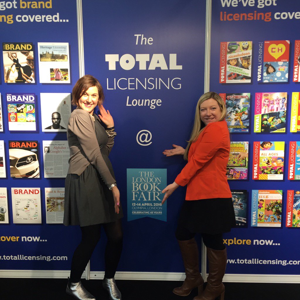 IrisLicensing's tweet photo. Don't miss the chance to meet with senior licensing partners @TotalLicensing Lounge here @LondonBookFair #LBF16 https://t.co/9r6gL4718J