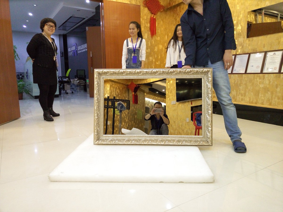 Mirrordisplay's tweet image. #mirrordisplay Mirror TV with frame