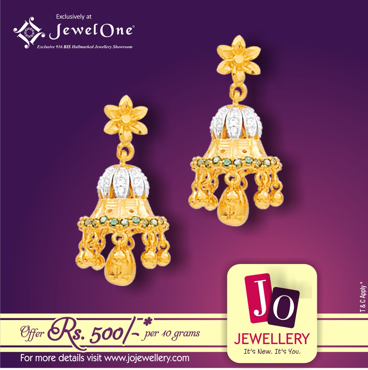 JOJewelOne's tweet photo. Pure Jewellery for Real Love - https://t.co/UihAIhar5G  #TamilNewYear #SpecialDiscountOffer #JewelOne #JOJewellery https://t.co/Wlu0pOXlaa