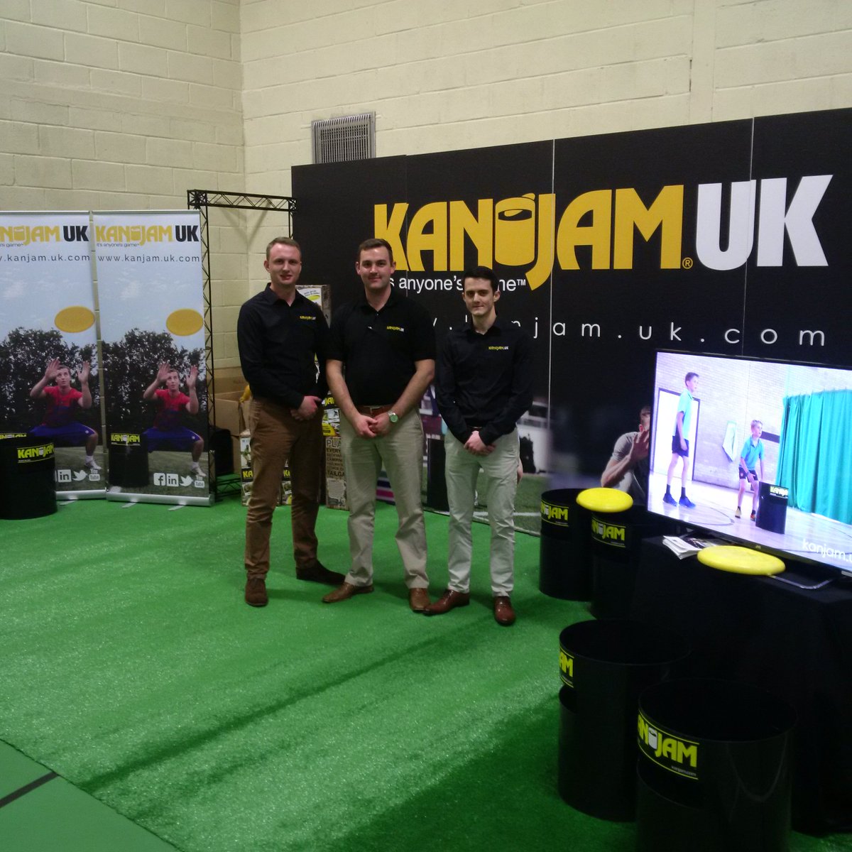 Kanjam_UK's tweet photo. We had a great day at the #ISPEC event! Great to meet Doug Cooper @RGSSport &amp; Tom Duggan @greshamschools - #KamJam https://t.co/YzzshRSGK3