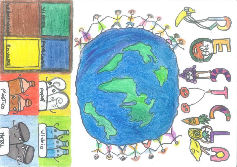 TPacheco_Ayto's tweet image. Ganadores concurso de dibujo "Recicla-TP" Enhorabuena @HernArdieta CEE Virgen del Pasico. Reciclar es cosa de todos!