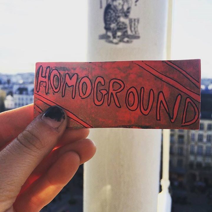 homoground's tweet image. Homo gone Globo! Spreading the word over the seas in France with @vagablogging #sameground… ift.tt/1VQ6Ghj