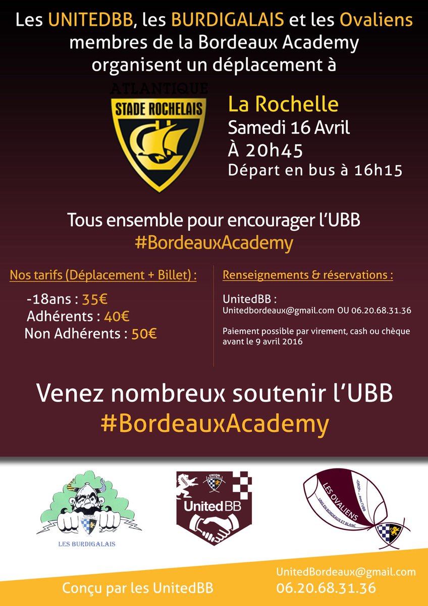 TOP14 - 21ème journée : La Rochelle / UBB - Page 2 Cf1URh9WcAAeIim