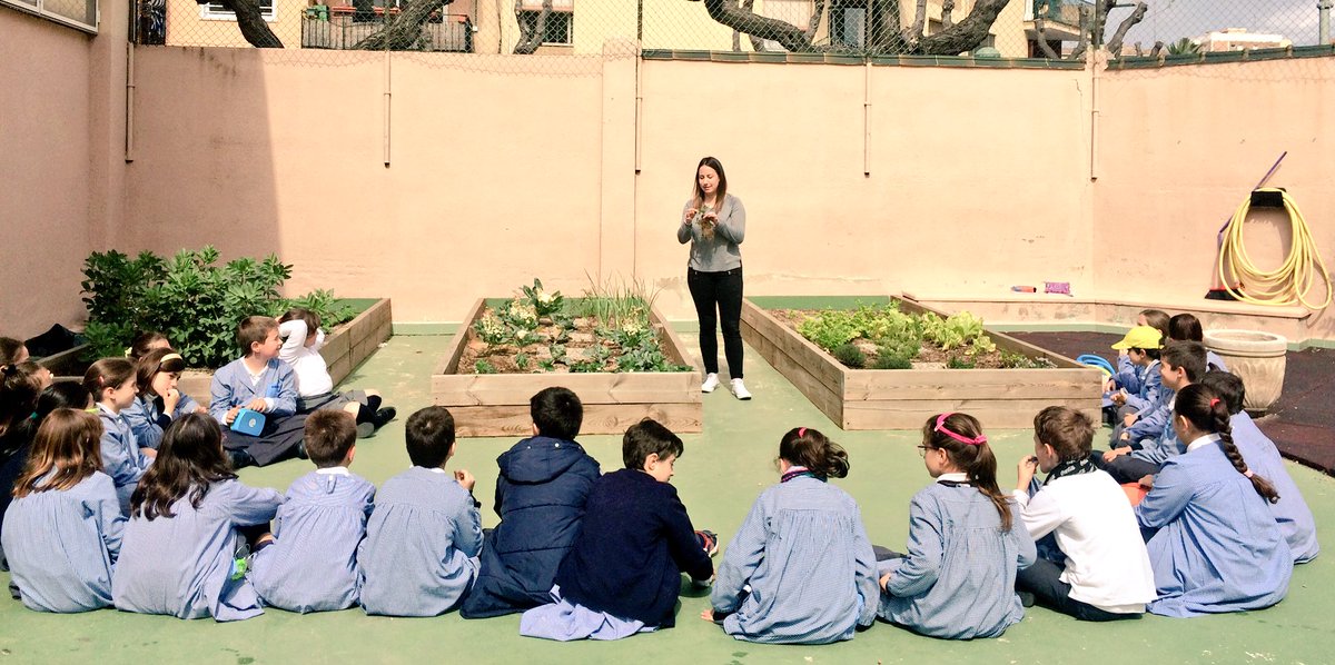 carmelitestgn's tweet photo. #PRIC_Avui, la Carla, comença la seva unitat de programació de les plantes a l'hort! #practicants https://t.co/7kOSqKA7ZD