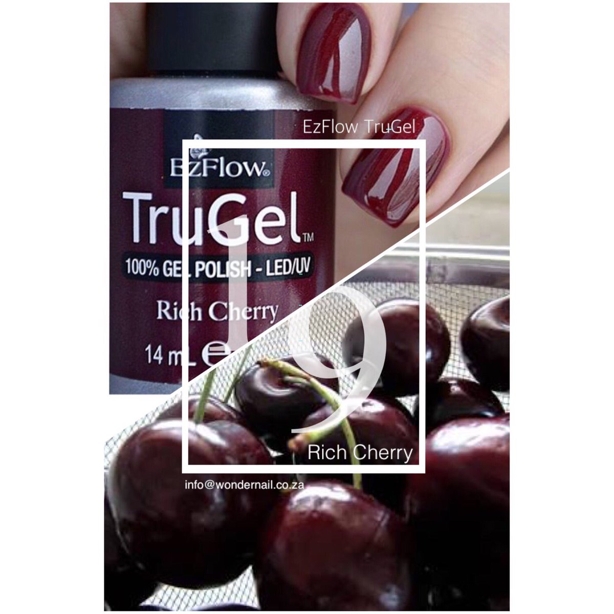 Trugel_sa's tweet photo. trugelsa #TruGel #ezflow #richcherry #manicure #pedicure #wondernailptyltd #wondernail #stockist #southafrica https://t.co/zySiJE4E8g