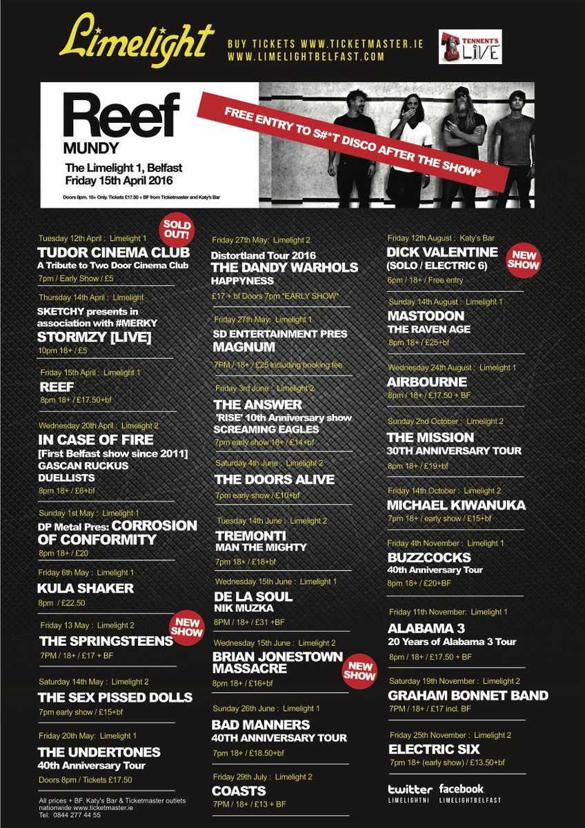Limelight Belfast tweet media