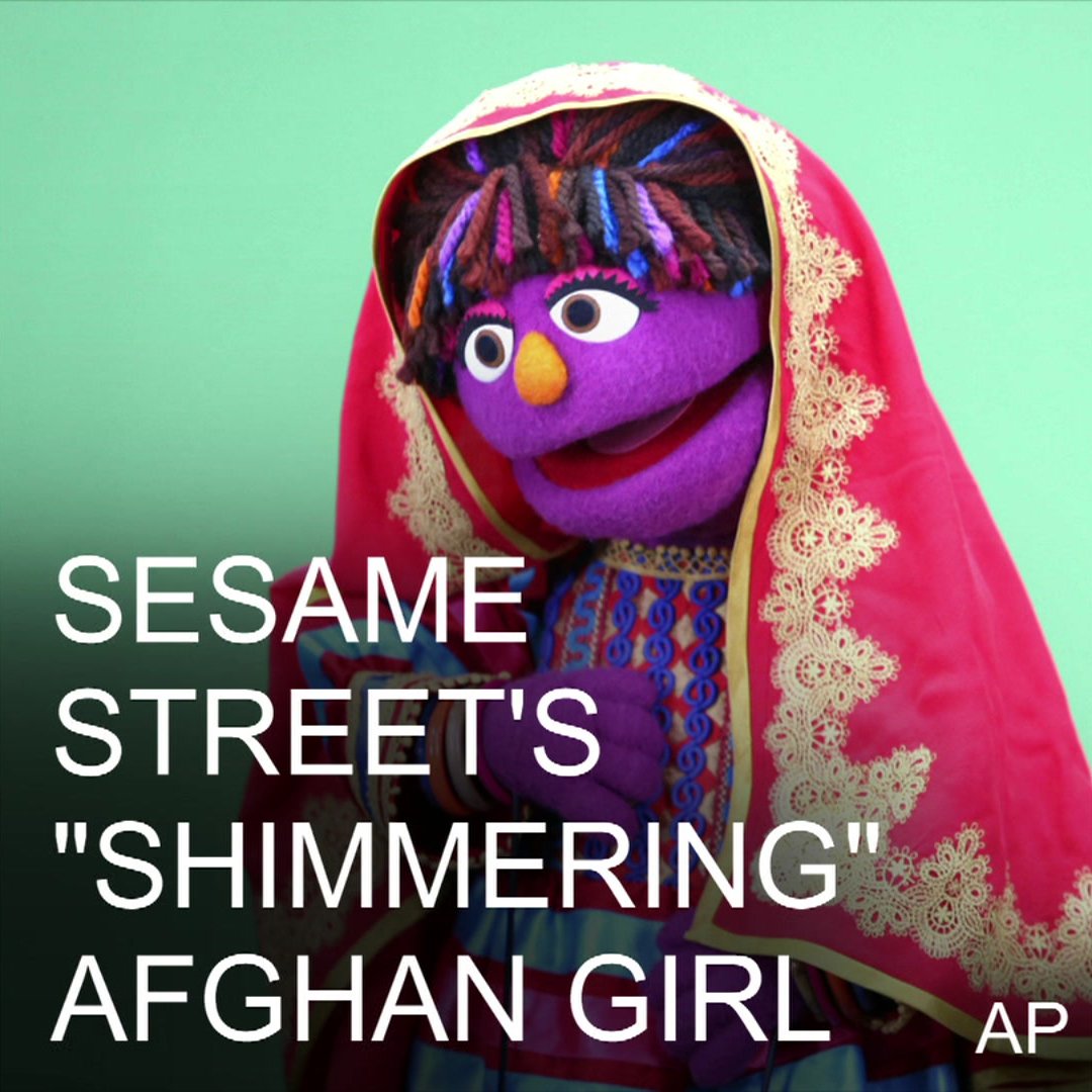 BBCWorld's tweet image. Afghanistan's #SesameStreet puppet aimed at raising equality for girls bbc.in/1TOseea #BBCShorts
