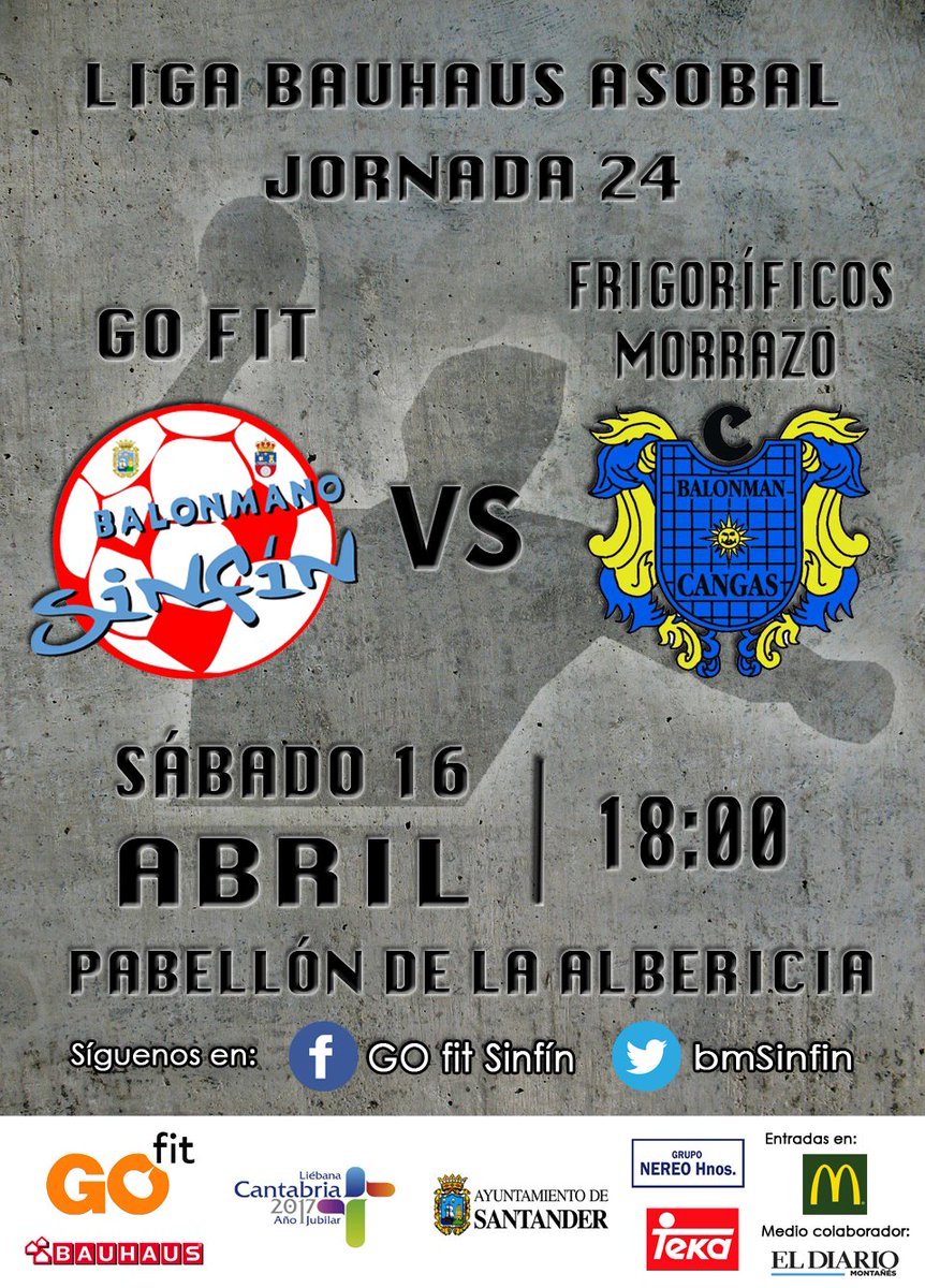 El sábado luchamos por 2ptos vitales en la Albericia. Únete al evento y comparte facebook.com/events/1159416… #aupaSinfin