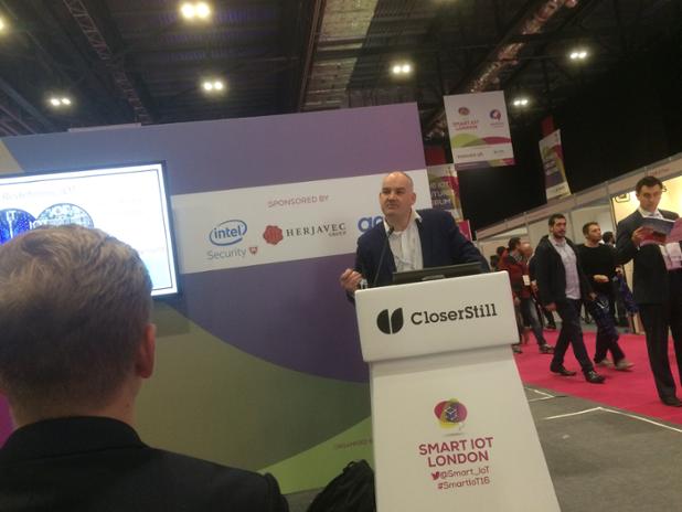 IoT_SF's tweet photo. Security is not fit for purpose in IoT today - #securethingz @smart_iot London https://t.co/ArbRBsWl9y