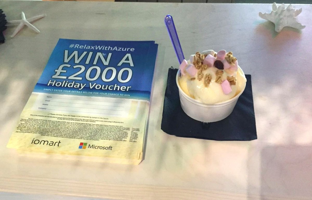 iomart's tweet photo. Heading to #CEE16 ? Visit us on stand 245 to chat with our #ManagedAzure specialists over some frozen yogurt! https://t.co/d1xSg10m24