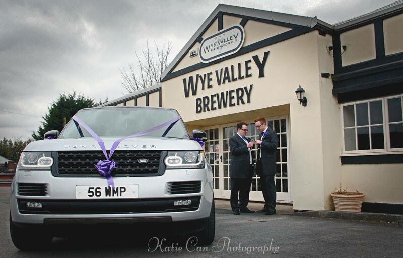 #wyevalley #brewery #wedding #weddingphotographer  #marriageequality #groomandgroom #worcestershire #RangeRover