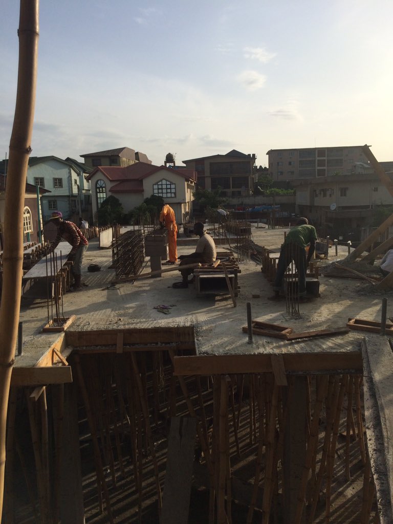 GodMadeGroup's tweet photo. Block A, 1st floor columns rebars works #columnkicker #Godmadeconnectcourts #gmg #gbagada #lagos https://t.co/SvScelHJ5f