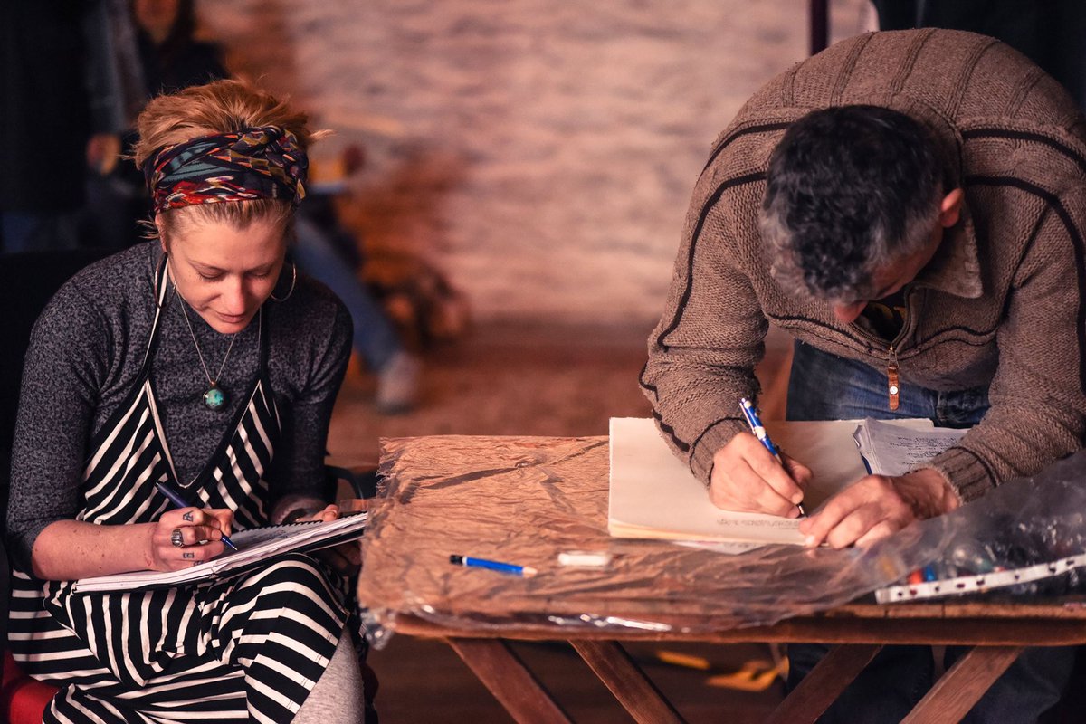 CommaFive's tweet photo. Lovley photo by @ScottCalnon from the 'Work In Progess' event last weekend:
https://t.co/Z0IOSQ1uqu
#CommaFive https://t.co/MW9IO8FE9D