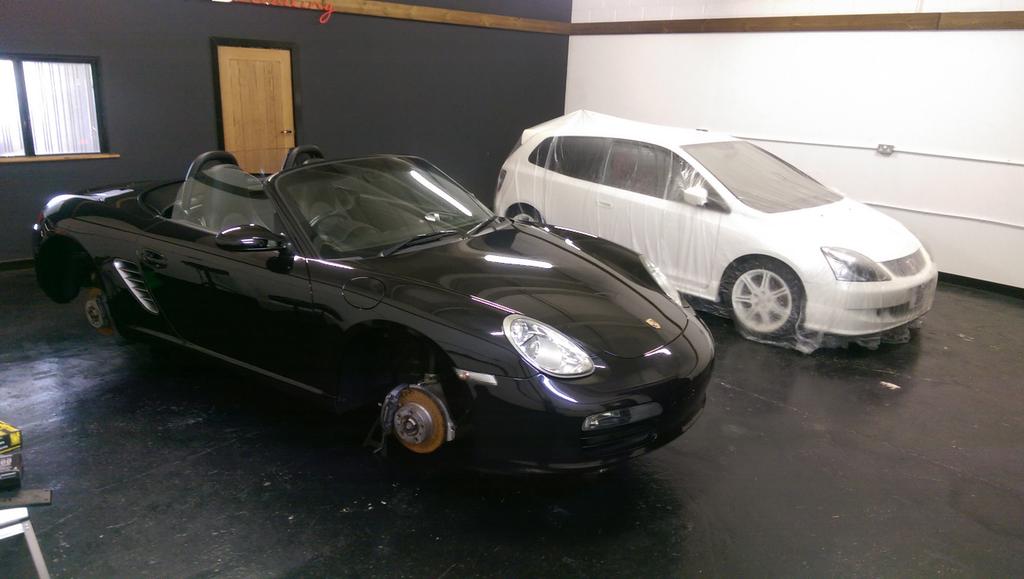 atd_detailing's tweet photo. Another #black #Porsche in for correction and #gtechniq protection. #JDM #CivicTypeR is all ready for collection https://t.co/z3RYVgYGlC