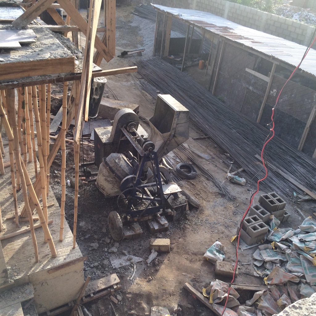 GodMadeGroup's tweet photo. View of block A and the parking area from block B, #mixer #construction #realestate #gbagada #lagos https://t.co/EihrOK3L1X