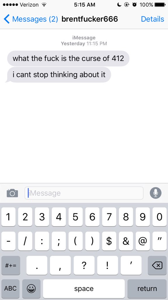 sinisterrrrrrr's tweet photo. cute texts from bae #happy412 https://t.co/Q9V0YLc3Ng