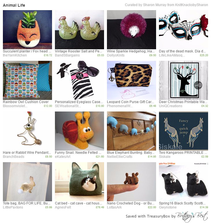 knit_knacks's tweet photo. #Animal themed collection https://t.co/0MCYPyZCcA #TreasuryTuesday #treasurypower #gifts #handmade https://t.co/TzXIUm2hhZ