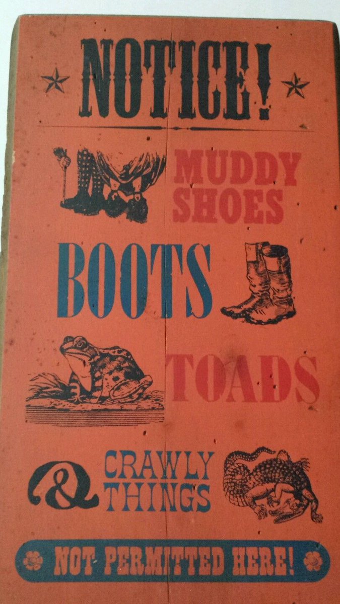 RonnieLewis4's tweet image. #vintage #primitivesign #sign #mudroom ebay.com/itm/-/16203610…?