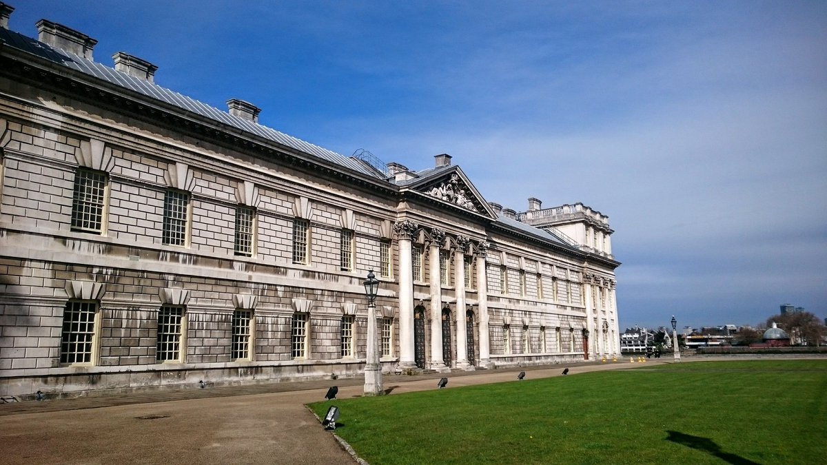 aureusquartet's tweet photo. Nothing but sunshine &amp; blue skies today! @TrinityLaban @orncgreenwich @greenwichguide #Greenwich #London https://t.co/dgw55YpinN