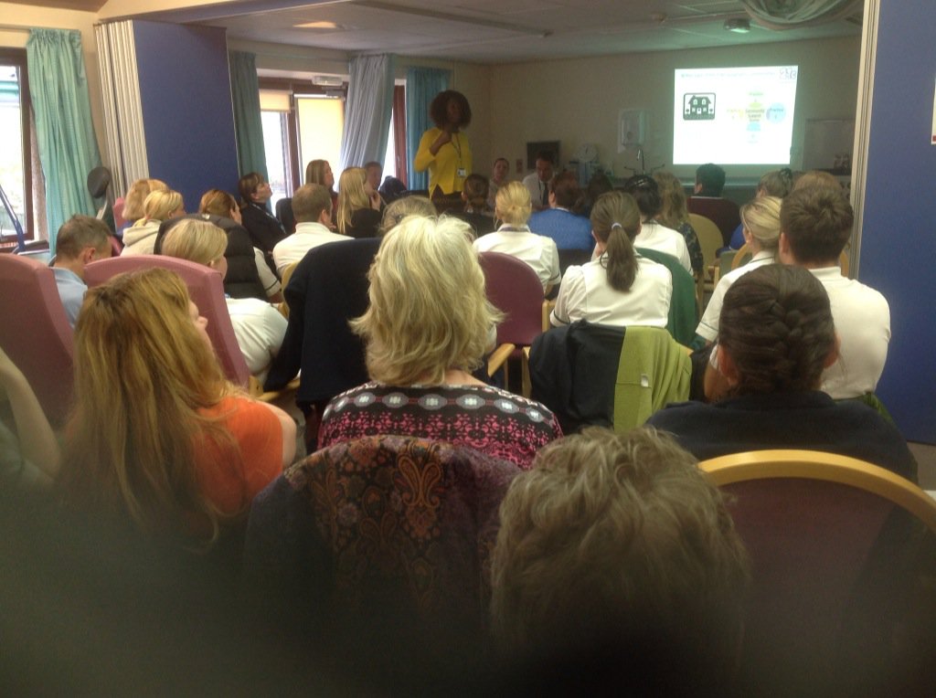 HP&amp;D Integrated care workshop. Deputy Medical Director Dr Owolabi championing integrated care #21C style!